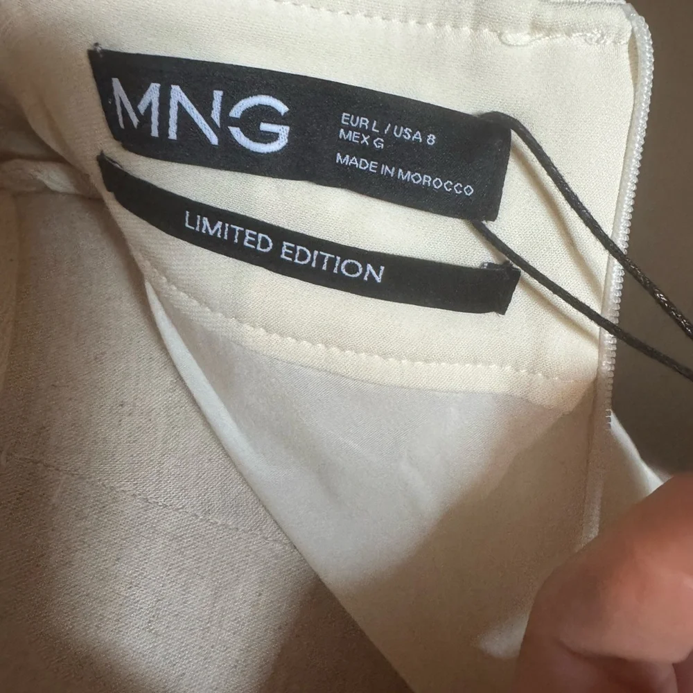 Mango Asymmetrical Ruffle Dress - Picture 11 of 13